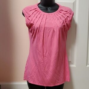 New York & Company Cap Sleeved Top